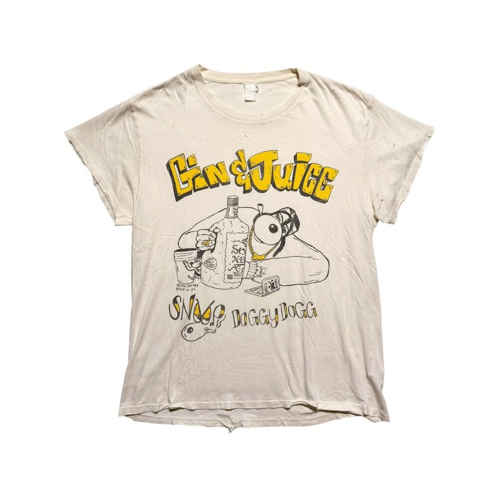 Gin n juice snoop dogg vintage tee